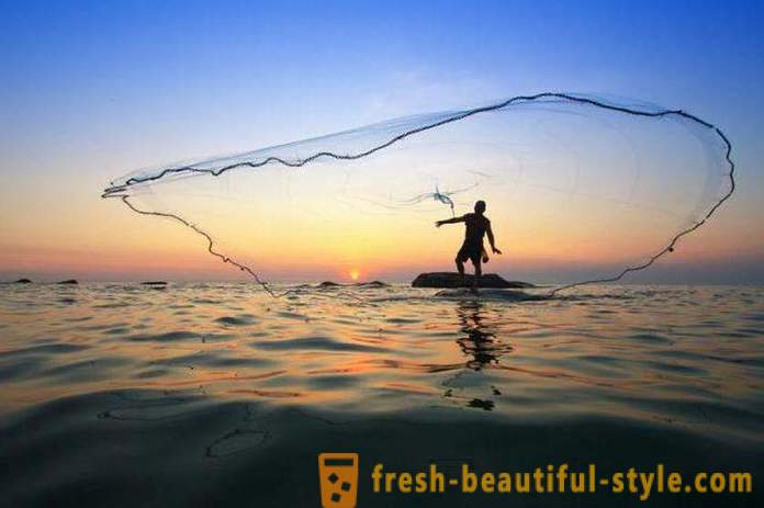 Фински рибарске мреже за риболов линије тројсциенна