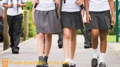 Школски сукње за тинејџере: моделе, стилова. Школа мода за тинејџере