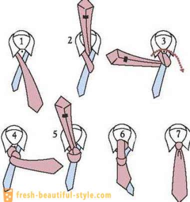 Како везати кравату Виндсор чвор