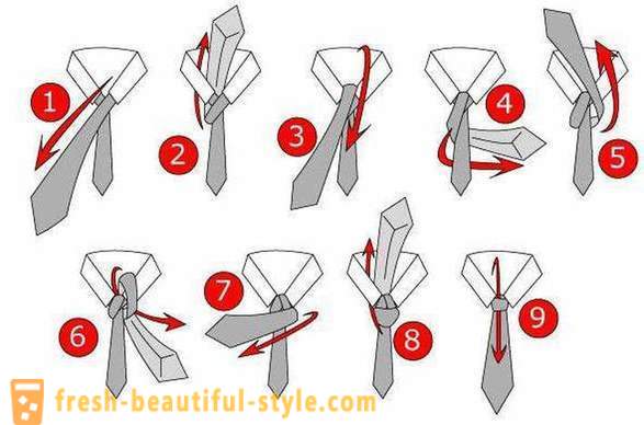 Како везати кравату Виндсор чвор