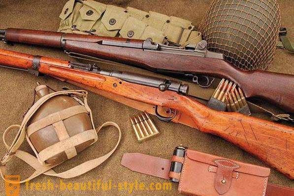 Амерички оружје из Другог светског рата и модеран. Амерички пушке и пиштоље