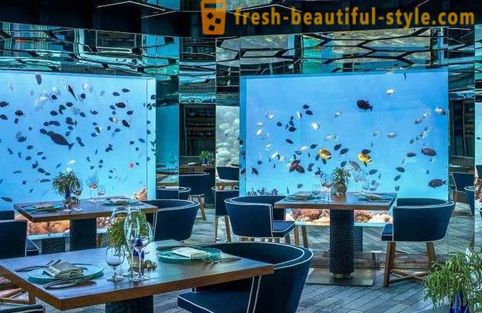 Луксузни подводни ресторан у Малдиви