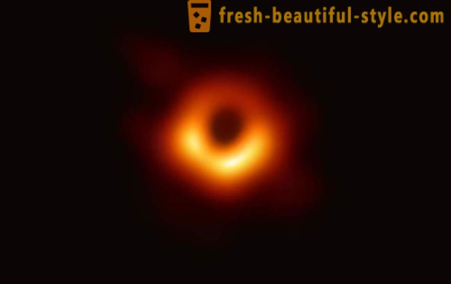 Он је представио прву слику црне рупе