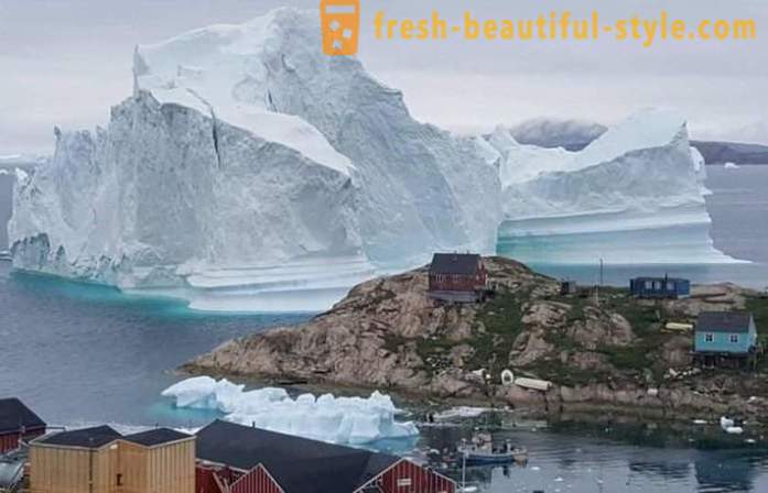 Село Гренланд прети огромним леденог брега