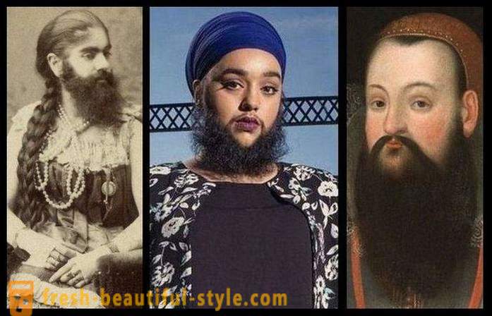 Десет брадатих жена различите старости