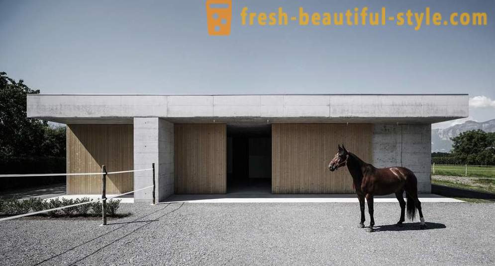 Дизајн ветеринарској клиници за коње у Аустрији