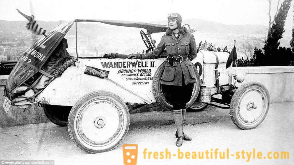 Индијана Џонс у сукњи: прва жена која је возити 80 земаља 1920. године