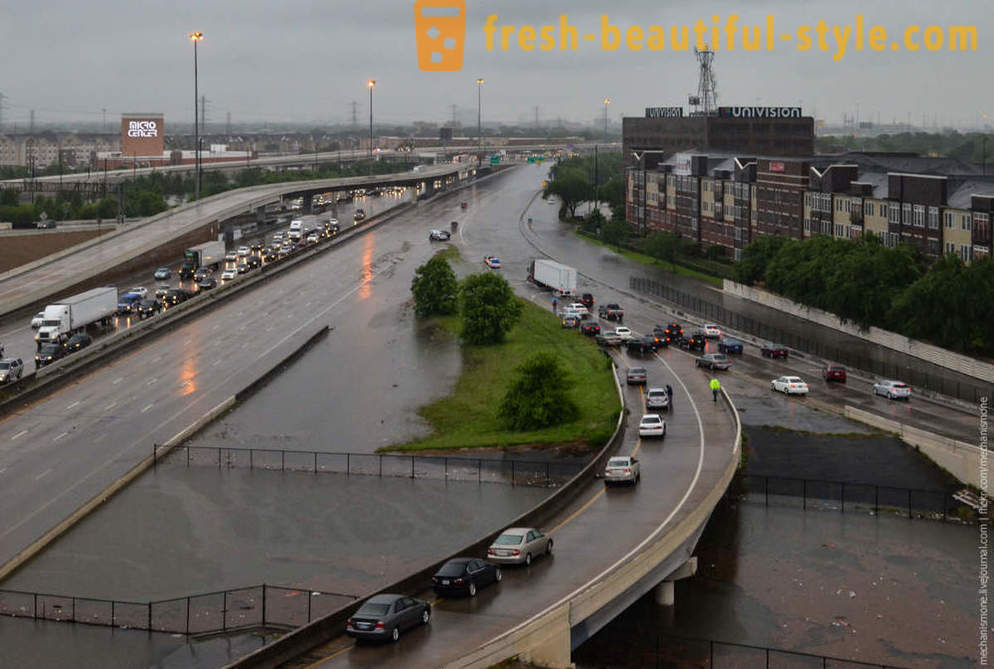 Историјски поплаве у Хјустону