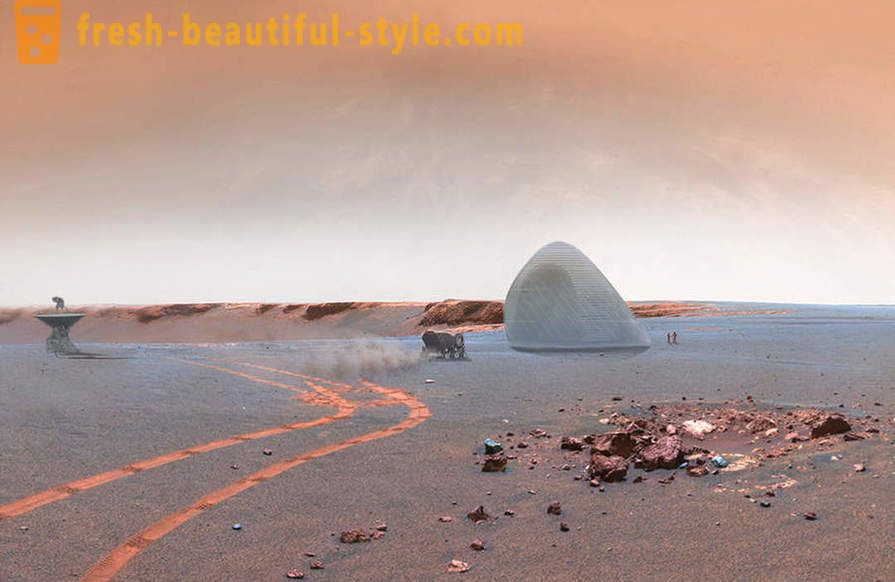 Кућа на Марсу, што је управо да се изгради