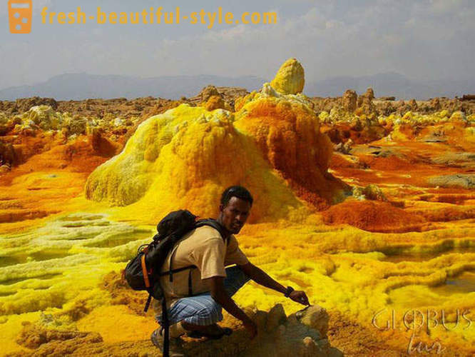 Даллол вулкан у Етиопији