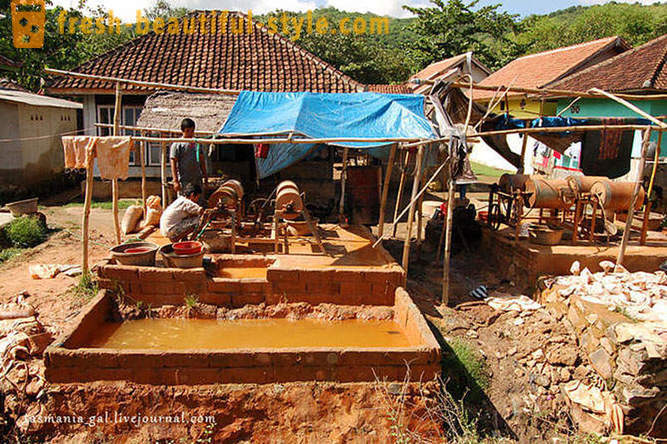 Како да ископава злато у Индонезији