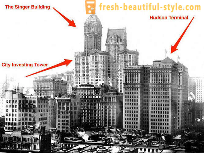 Лепа стара зграда у Њујорку, који више не постоје