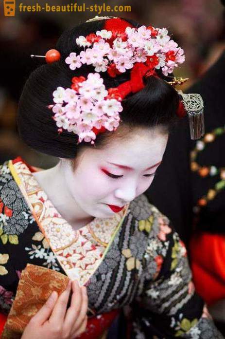 Јапански фризура за девојке. Традиционални јапански фризура