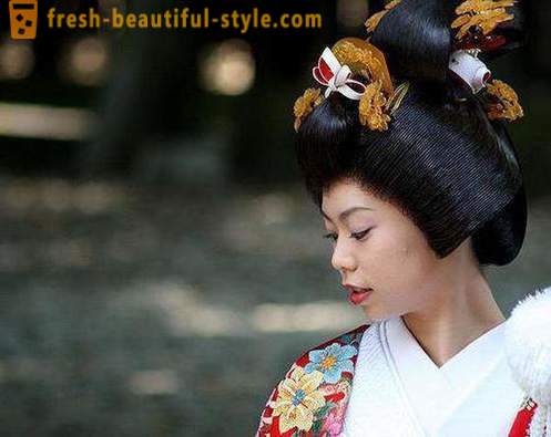 Јапански фризура за девојке. Традиционални јапански фризура