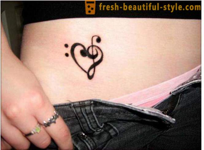 Мале тетоваже за девојке: различите могућности и функције носиве слике