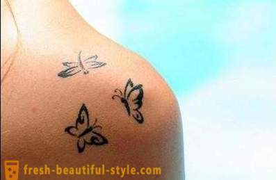 Мале тетоваже за девојке: различите могућности и функције носиве слике