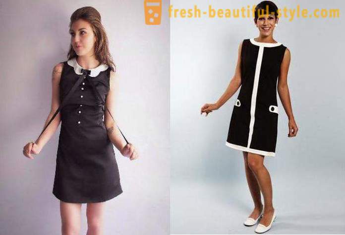 Хаљина у стилу 60-их. дресс модел
