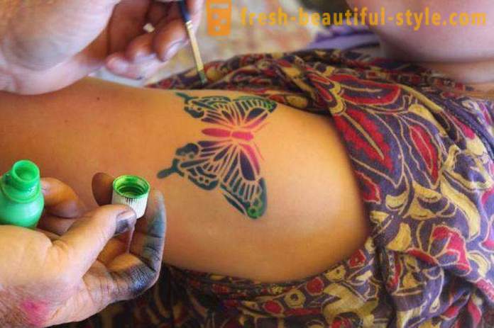 Привремене тетоваже за 3 месеца без употребе каном и њене примене
