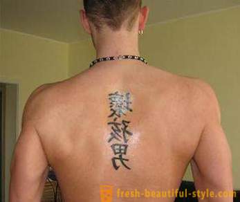 Кинески карактери: Тетоваже и њихово значење