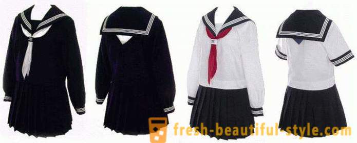 Јапански школска униформа као модни тренд