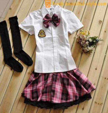 Јапански школска униформа као модни тренд