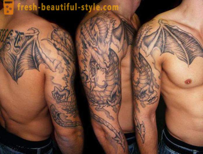 Тетоважа на подлактицу - избор снажних мушкараца