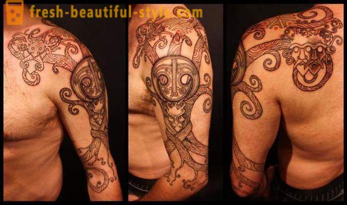 Славиц мушки тетоважа на руци