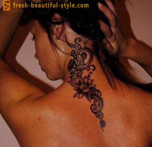 Тетоважа на врату: вредности различитих образаца