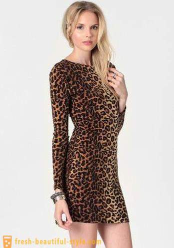 Леопард хаљина лепа грабљивица